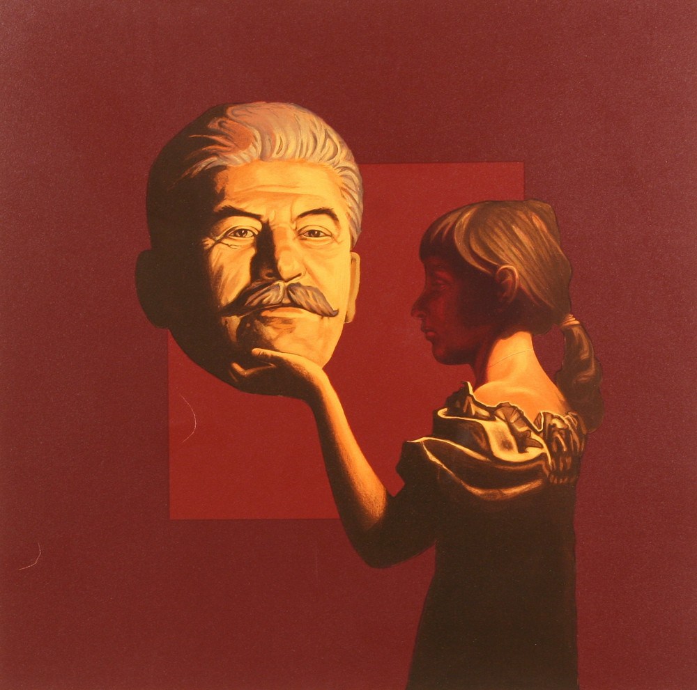 Girl and Stalin, Vitalii Komar & Aleksandr Melamid