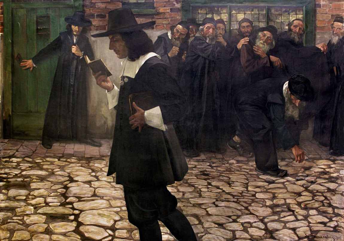 Samuel Hirszenberg, Excommunicated Spinoza, 1907 